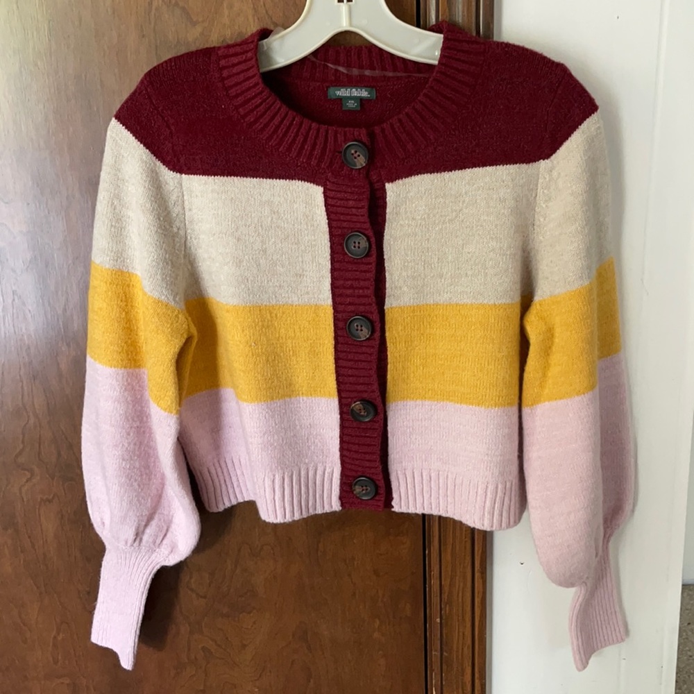 Wild Fable cropped cardigan